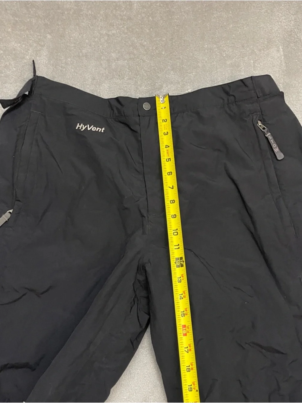 The North Face HyVent Snow Pants Mens XL Black Waterproof Ski Snowboard